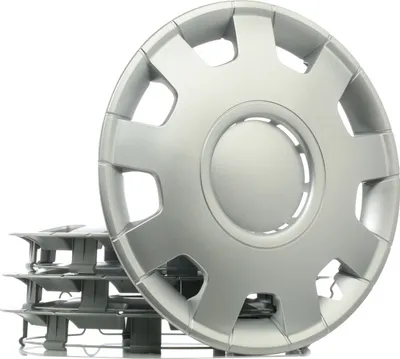Produktbild von 4x 13" Zoll Radkappen Silber Radzierblenden Radblenden ALFA 13 LEOPLAST