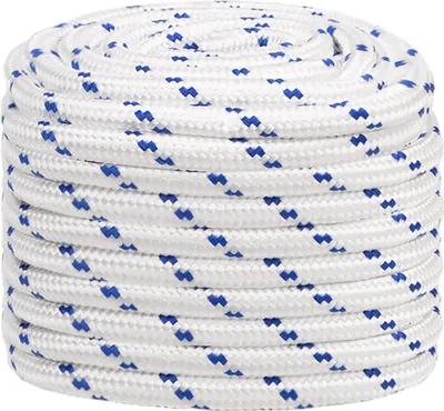 Produktbild von vidaXL Bootsseil Weiß 20 mm 50 m Polypropylen