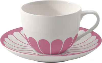 Produktbild von Villeroy & Boch Fleur Cassis Kaffeetasse mit Untertasse 160 ml