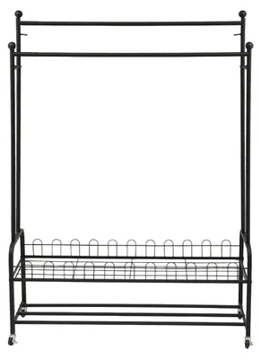 Imagen del producto de Perchero, acero resistente, amplio espacio para colgar, color