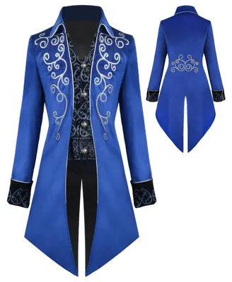 Produktbild von Solidchoice – Steampunk-Vintage-Jacke für Herren, Halloween-Kostüm