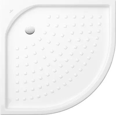Produktbild von Villeroy & Boch V&B Eck-Duschwanne O.NOVO 900x900x55mm extrafl we
