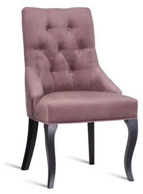 Produktbild von Lehnstuhl Design Stuhl Stoff Stühle Chesterfield Polster Luxus Sessel Esszimmer