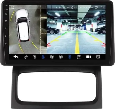 Obrázek produktu pro Autorádio s Bluetooth a kamerou – CarPlay – Pro Renault Clio 2 (2000–2012) – Kompatibilní s Apple a Android – Stereo systém – Navigace – Navigační systém