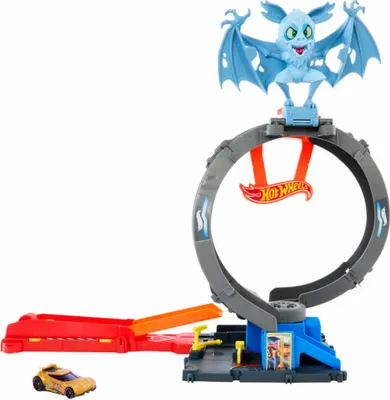 Produktbild von Hot Wheels City Nemesis Bat vs Tire Shop