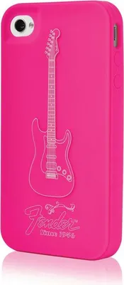 Produktbild von Fender iPhone 4 Protective Magenta Pick Silicone