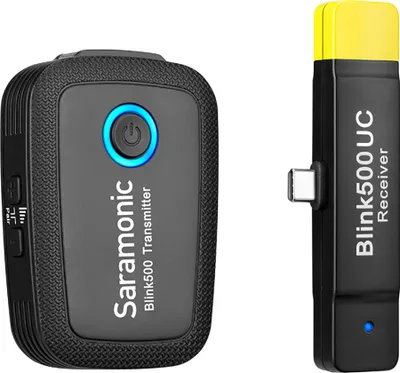 Produktbild von Saramonic Blink 500 B5 Mikro Dual-kanal Schwarz Schwarz One Size