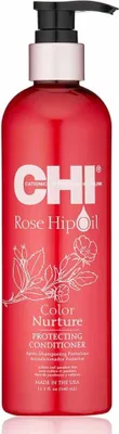 Zdjęcie produktu dla CHI Rose Hip Oil Color Nurture Protecting Conditioner odżywka ochronna do włosów farbowanych 355 ml