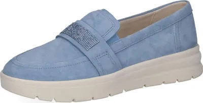 Produktbild von Caprice Slipper - Blau Veloursleder : 39 : Normal Größe: 39 Weite: Normal
