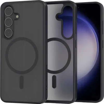 Image de Etui magnétique pour MagSafe SPACECASE Hybrid Mag pour Galaxy S24 Noir