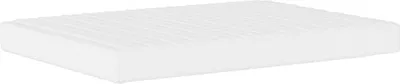 Produktbild von vidaXL Schaumstoffmatratze Weiß 140x210 cm Härtegrad H2 H3