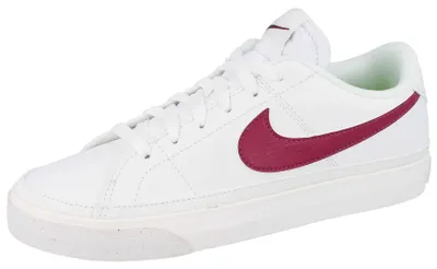 Produktbild von NIKE Court Legacy Damen Senaker weiß rot Textil - Größe: UK 6,5