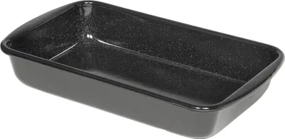 Produktbild von RIESS 0434-022, Lasagne-Backform, Rechteckig, CLASSIC, Schwarz, 1 Stück(e), 380 mm