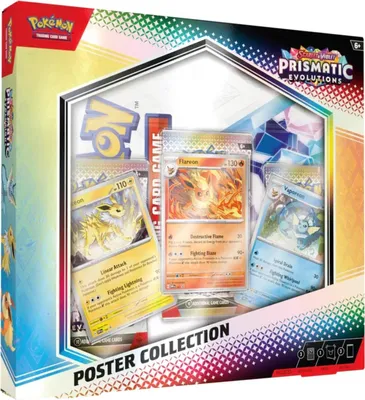 Zdjęcie produktu dla Pokemon Prismatic Evolutions Poster Collection German