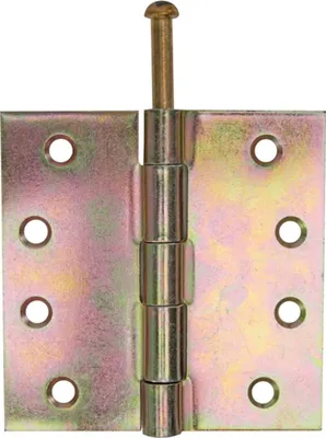 Produktbild von ALBERTS Scharnier, sendvz, LxB 100x100 mm, Stift lose