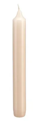 Produktbild von Leuchterkerzen Champagner 200 x Ø 25 mm, 32 Stück