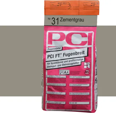 Produktbild von PCI FT Fugenbreit 5kg  Nr. 31 zementgrau