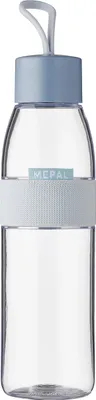 Immagine prodotto di Mepal - Borraccia Ellipse - Borraccia riutilizzabile - A prova di perdite - Adatta per bevande gassate - Senza BPA - 500 ml - Blu nordico