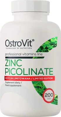 Produktbild von OstroVit Zinkpicolinat ZINK HAAR NÄGEL 200