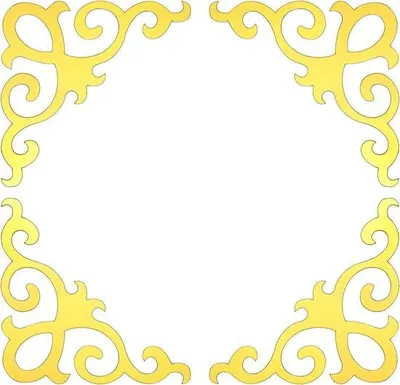 Productafbeelding van Decoratieve muurstickers - Zelfklevende spiegels - Acryl - 8 stuks - 15 x 15 cm - Donkergoud - Winkelstickers