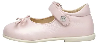 Productafbeelding van Naturino balletpantoffels voor meisjes, van leer, roze, maat 22