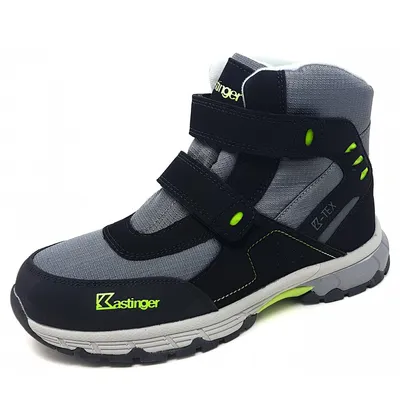 Produktbild von Kastinger Naagoor Jungen Klettstiefel in Grau, Größe 34