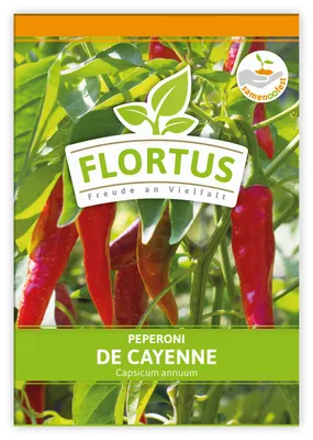 Produktbild von Peperoni De Cayenne | Peperonisamen von FLORTUS