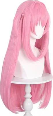 Obrázek produktu pro INF Růžová Cosplay Paruka: Tepelně Odolné Syntetické Vlasy pro Anime a Párty