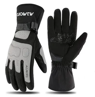 Zdjęcie produktu dla Rękawice motocyklowe zimowe wodoodporne ekran dotykowy dla mężczyzny