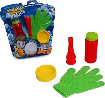 Produktbild von Magische Seifenblasen im Set mit Handschuh