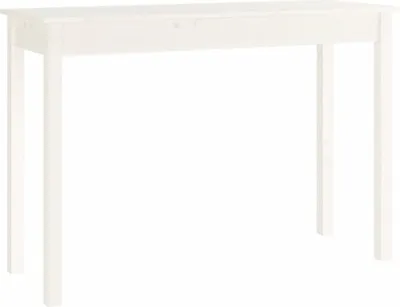 Produktbild von vidaXL Konsolentisch Weiß 110x40x75 cm Massivholz Kiefer