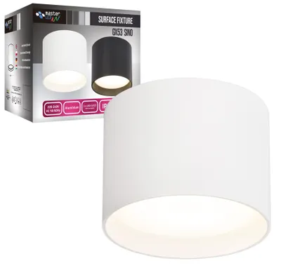 Image de Luminaire apparent GX53 Sino rond blanc
