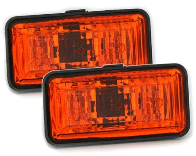 Für VW Golf III 3 Vento Passat B3 35i Ibiza 6K 2x Seitenblinker Blinker ORANGE in der Farbe von AD TUNING GmbH & Co. KG