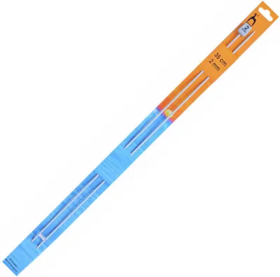 Zdjęcie produktu dla Pony Knitting Needles Klasyczna prosta igła 35 cm 2 mm