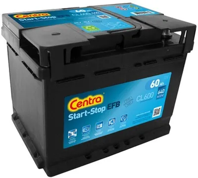 Produktbild von CENTRA Start-Stop Starterbatterie 12V 60Ah 640A/EN L2 für Auto LKW Batterie