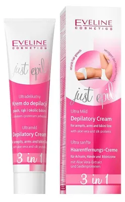 Image de Eveline Cosmetics Just Epil – crème dépilatoire, hydratant, apaisant