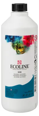 Obrázek produktu pro Ecoline tekutá akvarelová láhev 490 ml Pruská modř 508