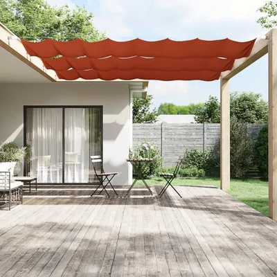 Produktbild von vidaXL Senkrechtmarkise Terrakotta 60x600 cm Oxford-Gewebe