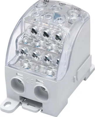 Zdjęcie produktu dla Schaltblock - Universal Al/Cu Sub 400 82080 Simblock Grau 81651002 Simet