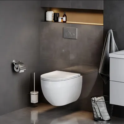 Obrázek produktu pro Závěsná WC Misa Rea CARLO MINI TORNADO PRO/DUROPLAST/FLAT/ZM