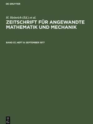 Produktbild von Band 57, Heft 9