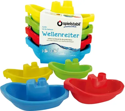 Produktbild von Spielstabil 3725, Badeboot, Junge/Mädchen, Kunststoff, Mehrfarbig