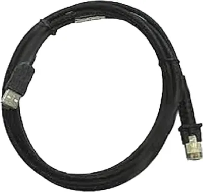 Immagine prodotto di USB-Kabel - Typ A, TPUW, gerade, 2m, schwarz für QuickScan QD2131, Gryphon GD4500, GBT4500, GM4500, Heron HD3100 und Cobalto