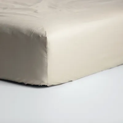 Produktbild von Cinderella Weekend - Spannbettlaken (bis 25 cm) - Baumwolle - 80x210 cm - Taupe