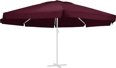 Obrázok produktu pre Náhradná látka pre vonkajší slnečník bordovočervená 610 cm
