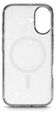 Immagine prodotto di HAMA Cover "Mag Glitter" per Apple iPhone 17, trasparente (00016696)