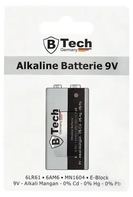 Immagine prodotto di Batteria alcalina (1) 6LF22 9V in blister