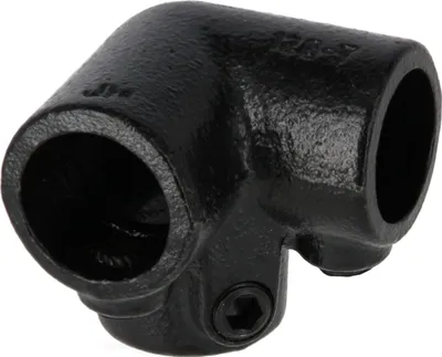 Produktbild von Rohrverbinder Eckkopfverbinder schwarz 1/2" (21,3 mm), 90° AVERDE