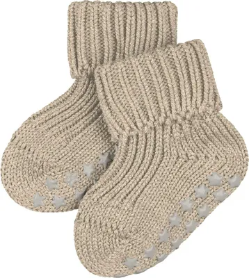 Produktbild von FALKE Baumwolle Catspads Baby-Stoppersocken 4650 - sand mel. 80/92