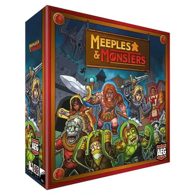 Produktbild von Meeples and Monsters - Brettspiel - ENG Edition